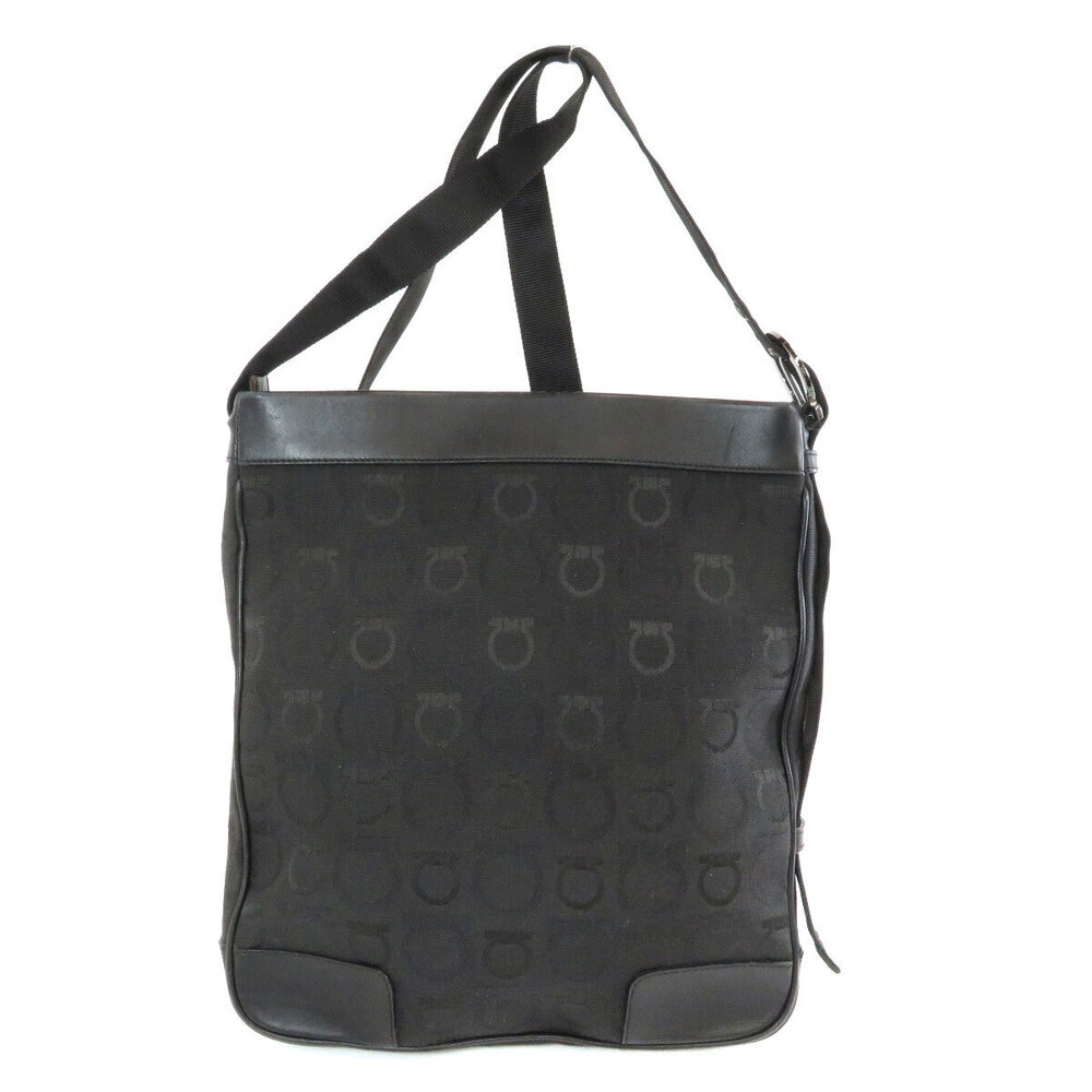 Salvatore Ferragamo canvas shoulder bag